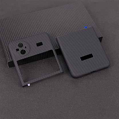 Oatsbasf Luxury Pure Carbon Fiber Case for vivo Foldable Smartphones