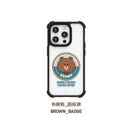 Line Friends Shockproof Anti-Scratch Air Hard Case Cover