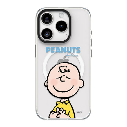 Peanuts Snoopy MagSafe Shockproof Transparent Case Cover