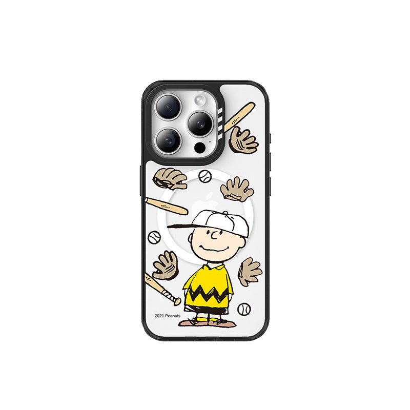 Peanuts Snoopy MagSafe Clear Shockproof Case Cover