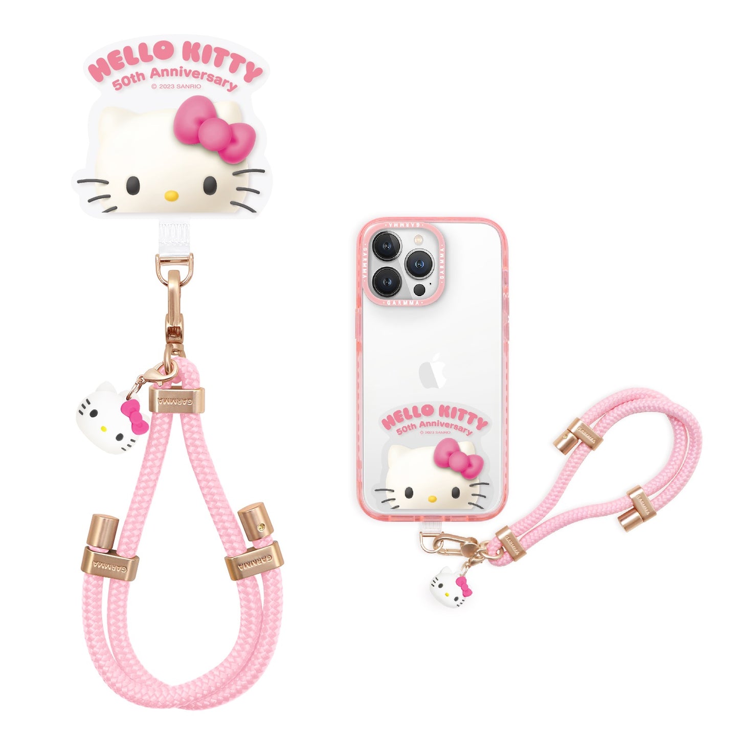 GARMMA Sanrio Doll Charm Buckle Strap Adjustable Phone Lanyard