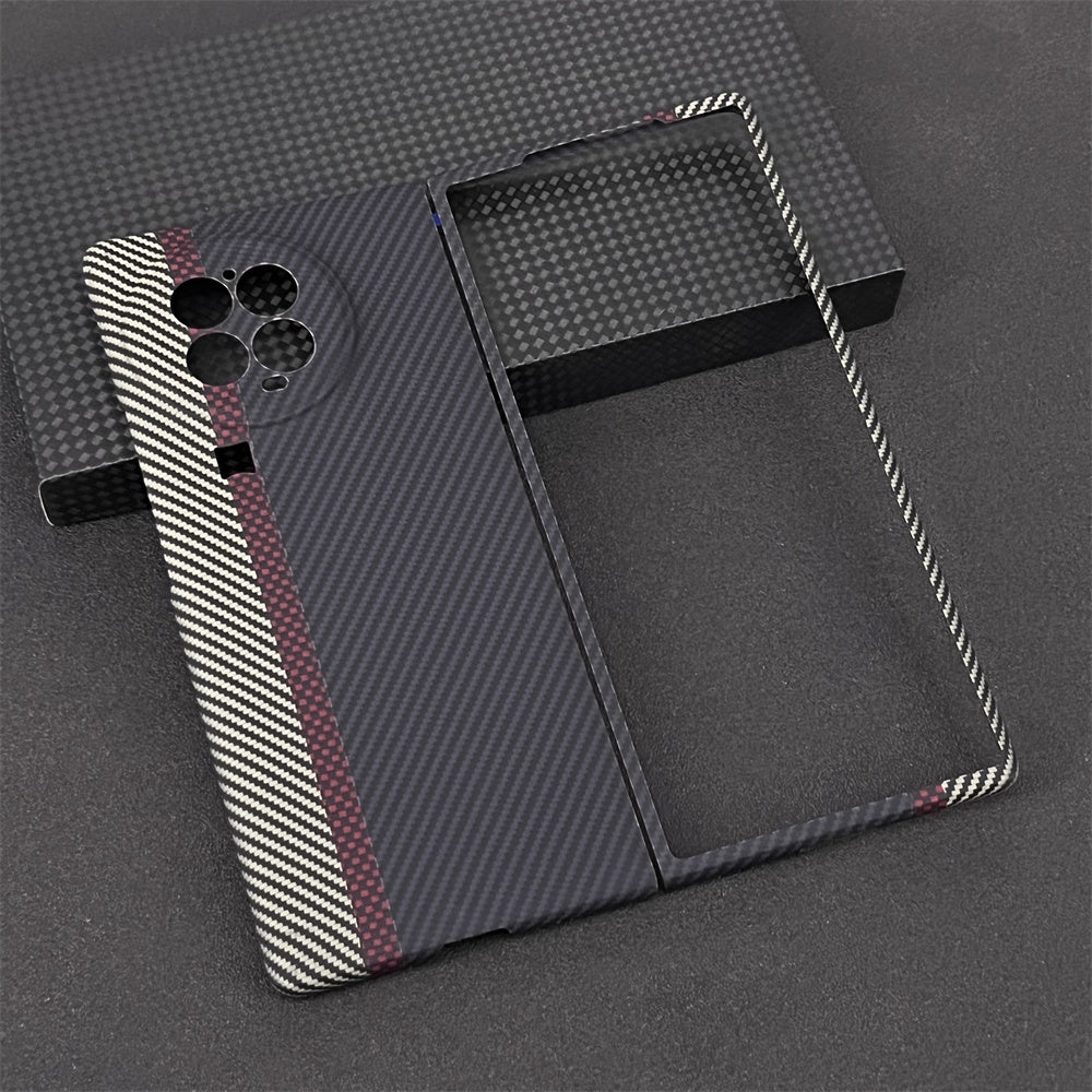 Oatsbasf Luxury Pure Carbon Fiber Case for vivo Foldable Smartphones