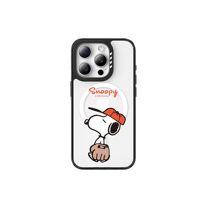 Peanuts Snoopy MagSafe Clear Shockproof Case Cover