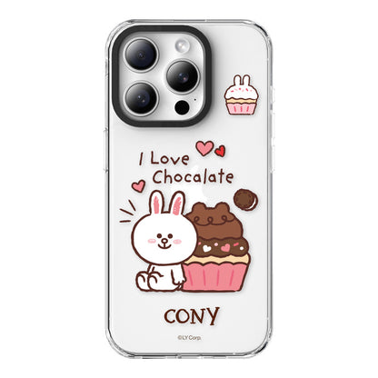 Line Friends Dessert MagSafe Shockproof Transparent Case Cover