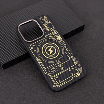 Oatsbasf Luxury Pure Aramid Fiber Case for Apple iPhone