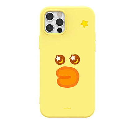 Line Friends Sally Makes Everything Yellow Liquid Silicone Soft Color Jelly Case Cover