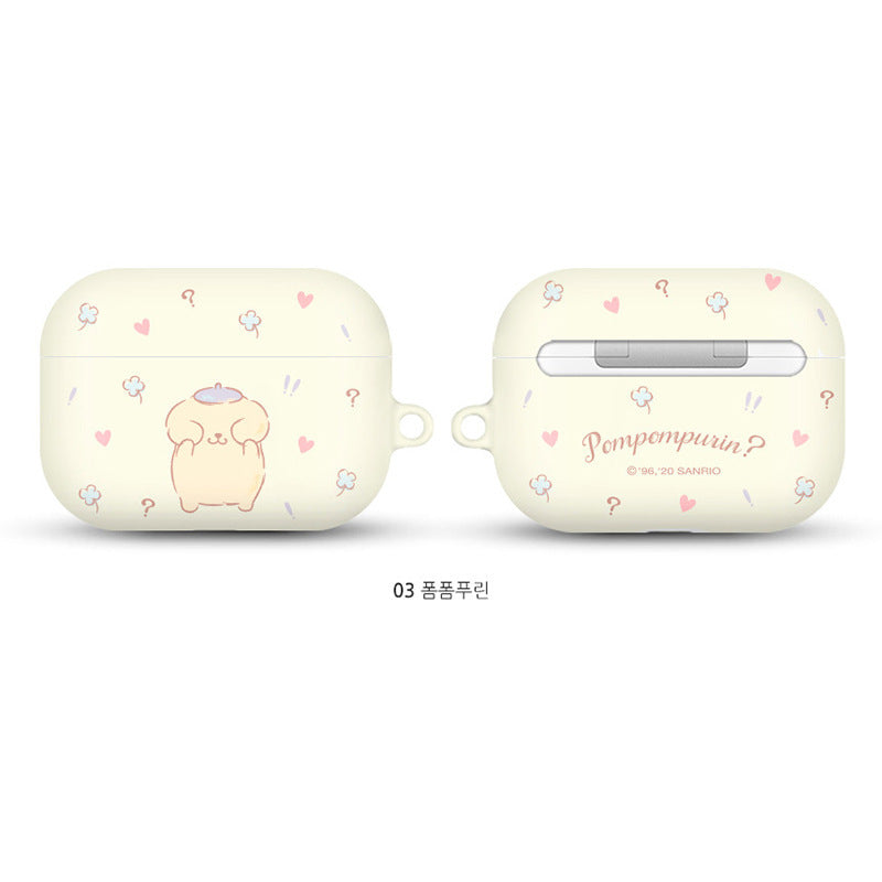 Sanrio Characters Peek-A-Boo Hard Apple AirPods Charging Case Cover