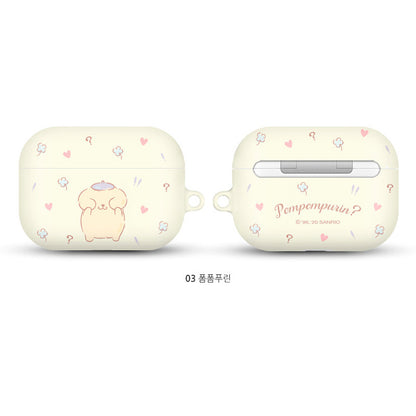 Sanrio Characters Peek-A-Boo Hard Apple AirPods Charging Case Cover