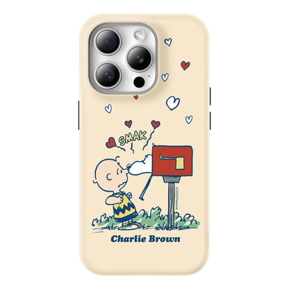 Snoopy Guard Up Shockproof TPU+PC Dual Layer Combo Case Cover