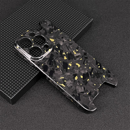 Oatsbasf Luxury Irregular Pure Carbon Fiber Case for Apple iPhone