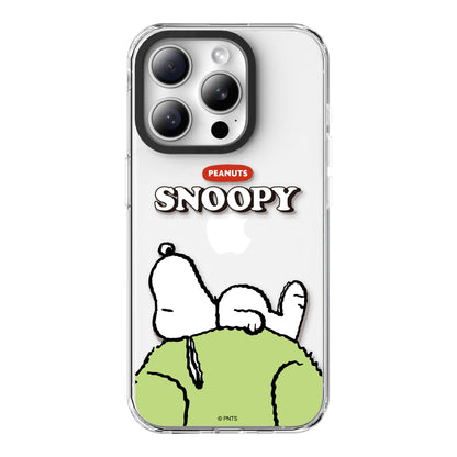 Peanuts Snoopy MagSafe Shockproof Transparent Case Cover