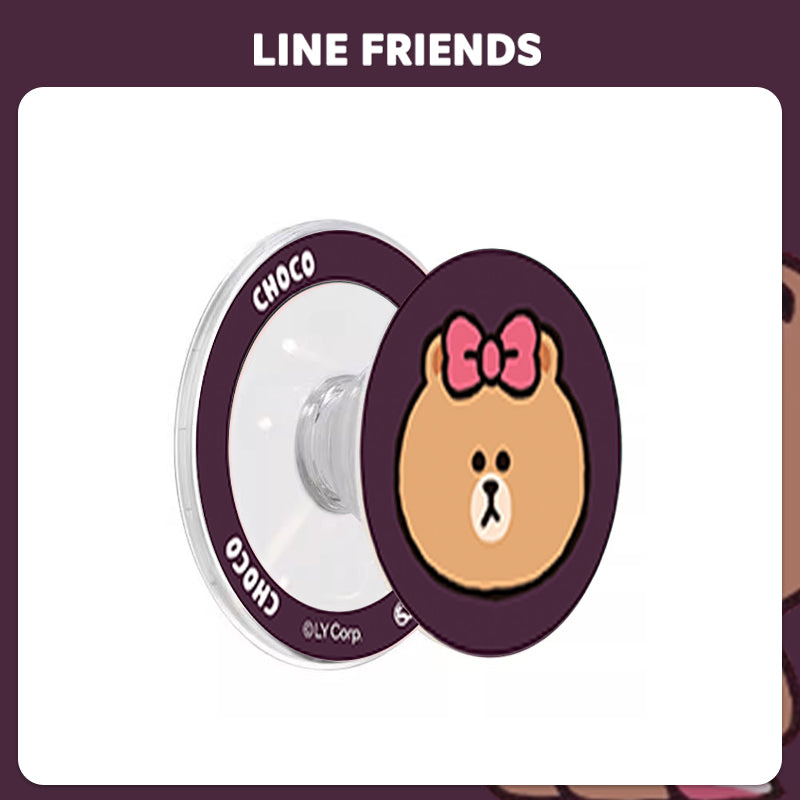 Line Friends Magnetic Airbag Bracket Phone Holder