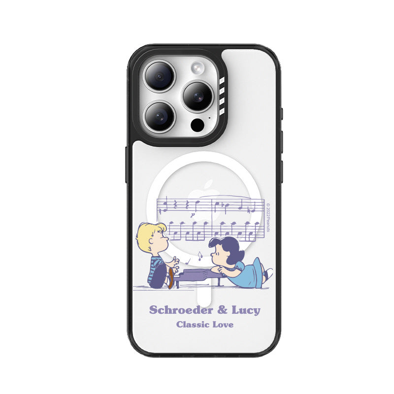 Peanuts Snoopy MagSafe Clear Shockproof Case Cover