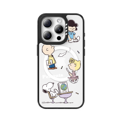 Peanuts Snoopy MagSafe Clear Shockproof Case Cover