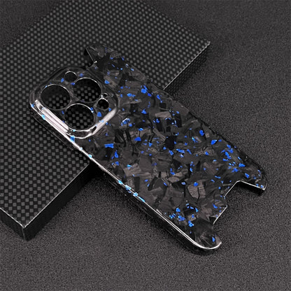 Oatsbasf Luxury Irregular Pure Carbon Fiber Case for Apple iPhone