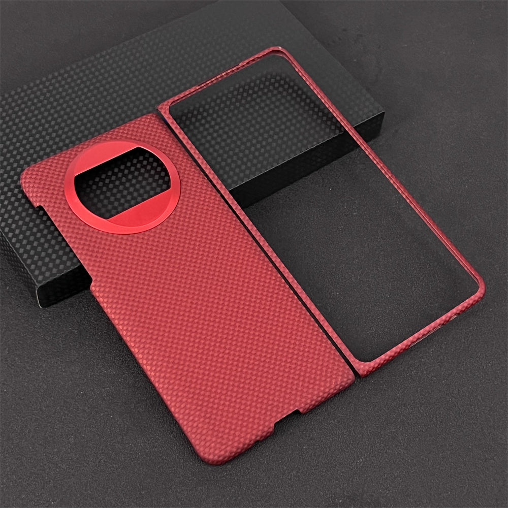 Oatsbasf Luxury Pure Carbon Fiber Case for Huawei Mate X3 / X2 / Xs 2 / Xs