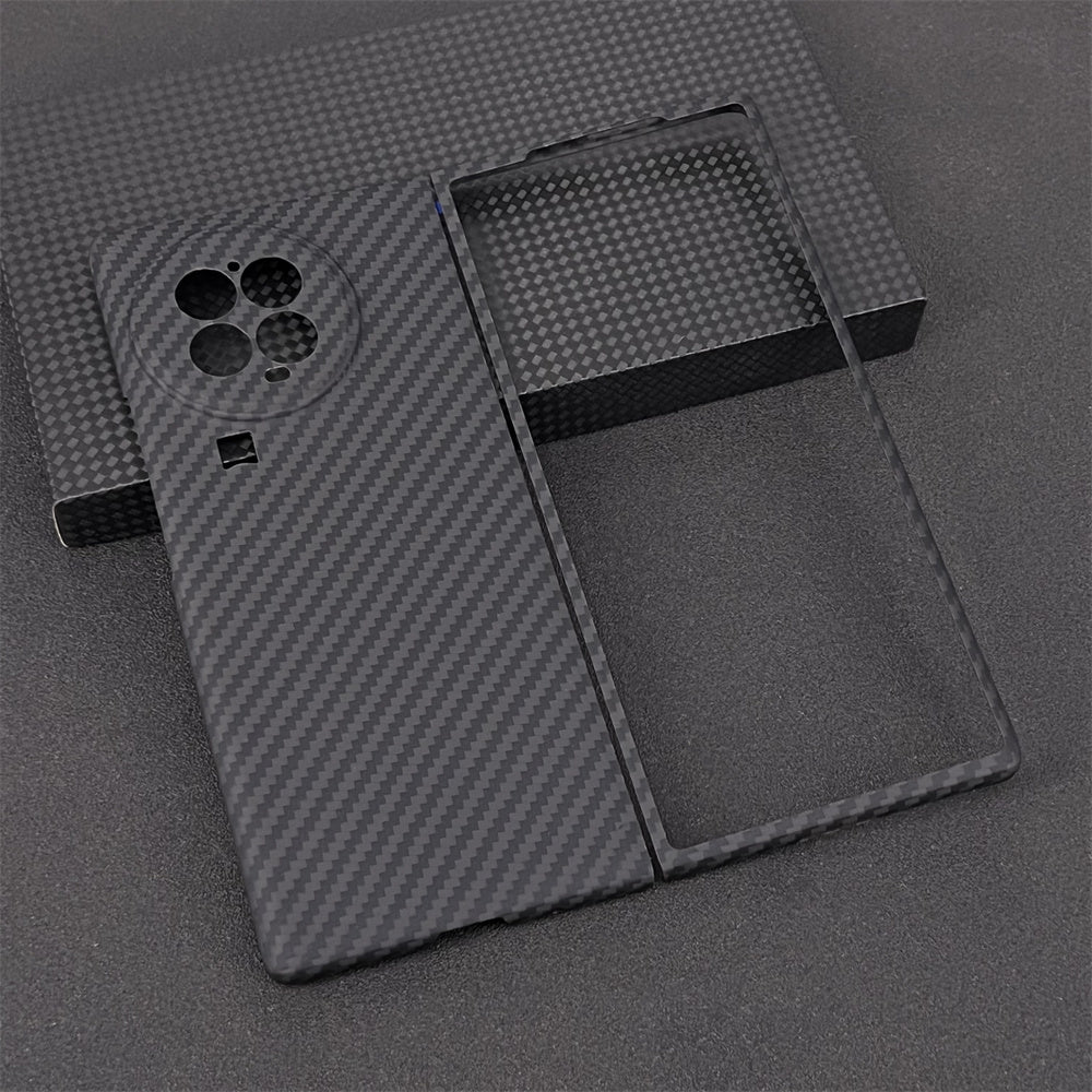 Oatsbasf Luxury Pure Carbon Fiber Case for vivo Foldable Smartphones