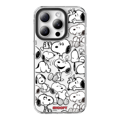 Peanuts Snoopy MagSafe Shockproof Transparent Case Cover