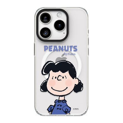 Peanuts Snoopy MagSafe Shockproof Transparent Case Cover