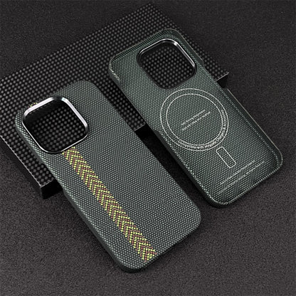 Oatsbasf MagSafe Luxury Pure Carbon Fiber Case for Apple iPhone series