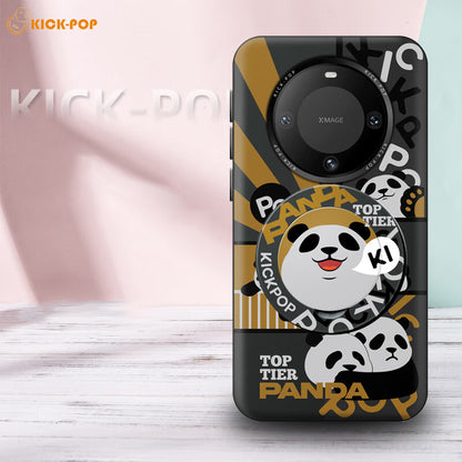 KICK-POP Top Tier Panda MagSafe All-inclusive Shockproof IMD Protective Case Cover