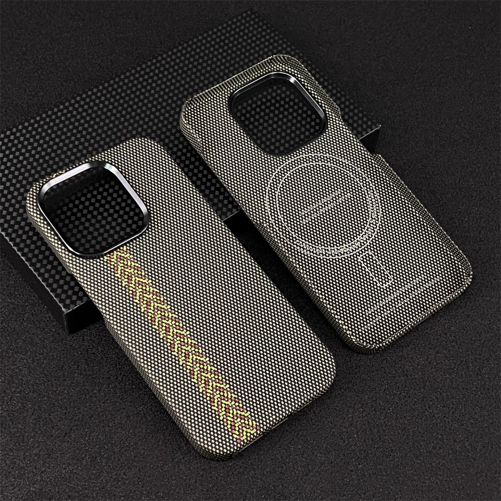 Oatsbasf MagSafe Luxury Pure Carbon Fiber Case for Apple iPhone series