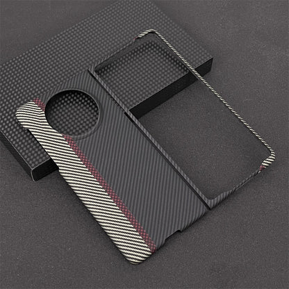 Oatsbasf Luxury Pure Carbon Fiber Case for Huawei Mate X3 / X2 / Xs 2 / Xs