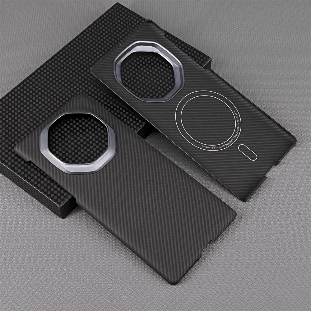 Oatsbasf Luxury Pure Aramid Fiber Case for Huawei Mate XT Ultimate Design