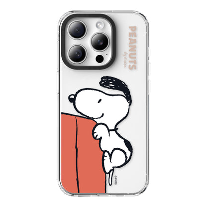 Peanuts Snoopy MagSafe Shockproof Transparent Case Cover