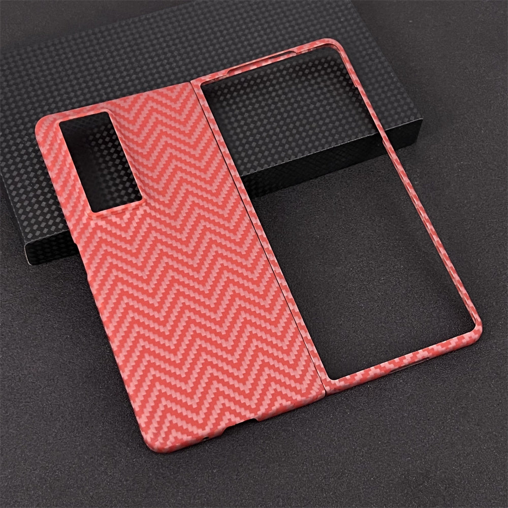 Oatsbasf Luxury Pure Carbon Fiber Case for Honor Foldable Smartphones