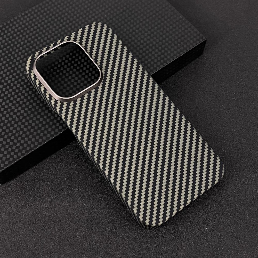 Oatsbasf MagSafe Luxury Pure Carbon Fiber Case for Apple iPhone