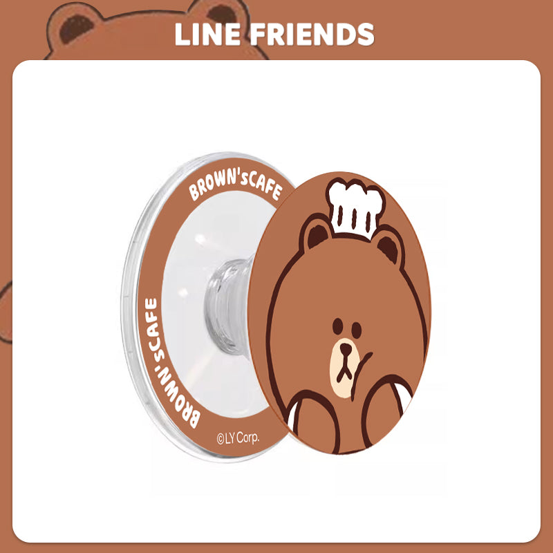 Line Friends Magnetic Airbag Bracket Phone Holder