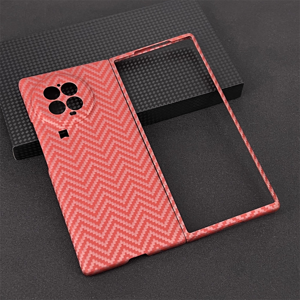 Oatsbasf Luxury Pure Carbon Fiber Case for vivo Foldable Smartphones