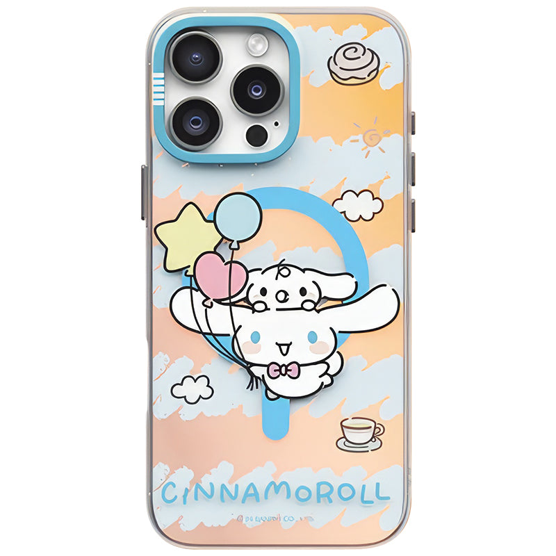 Sanrio Characters Merrymaking MagSafe All-inclusive Shockproof IMD Protective Case Cover