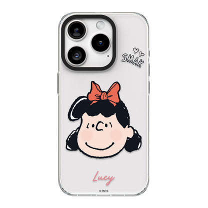 Peanuts Snoopy MagSafe Shockproof Transparent Case Cover