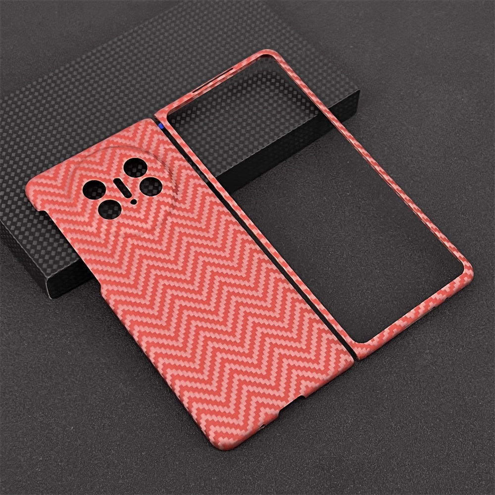 Oatsbasf Luxury Pure Carbon Fiber Case for Huawei Mate X3 / X2 / Xs 2 / Xs