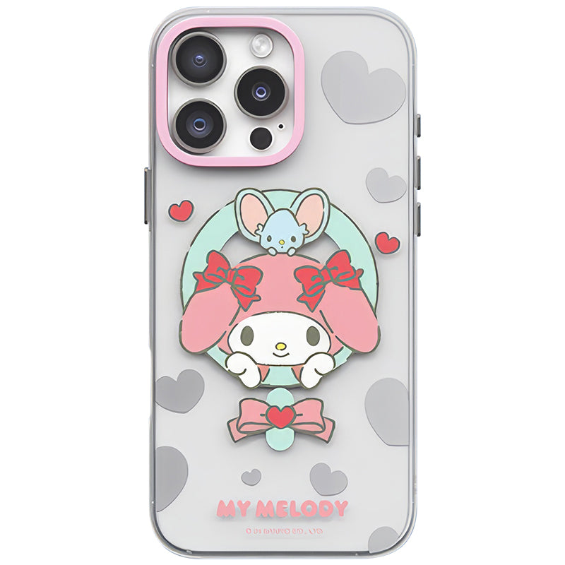 Sanrio Characters Minimalist MagSafe All-inclusive Shockproof IMD Protective Case Cover