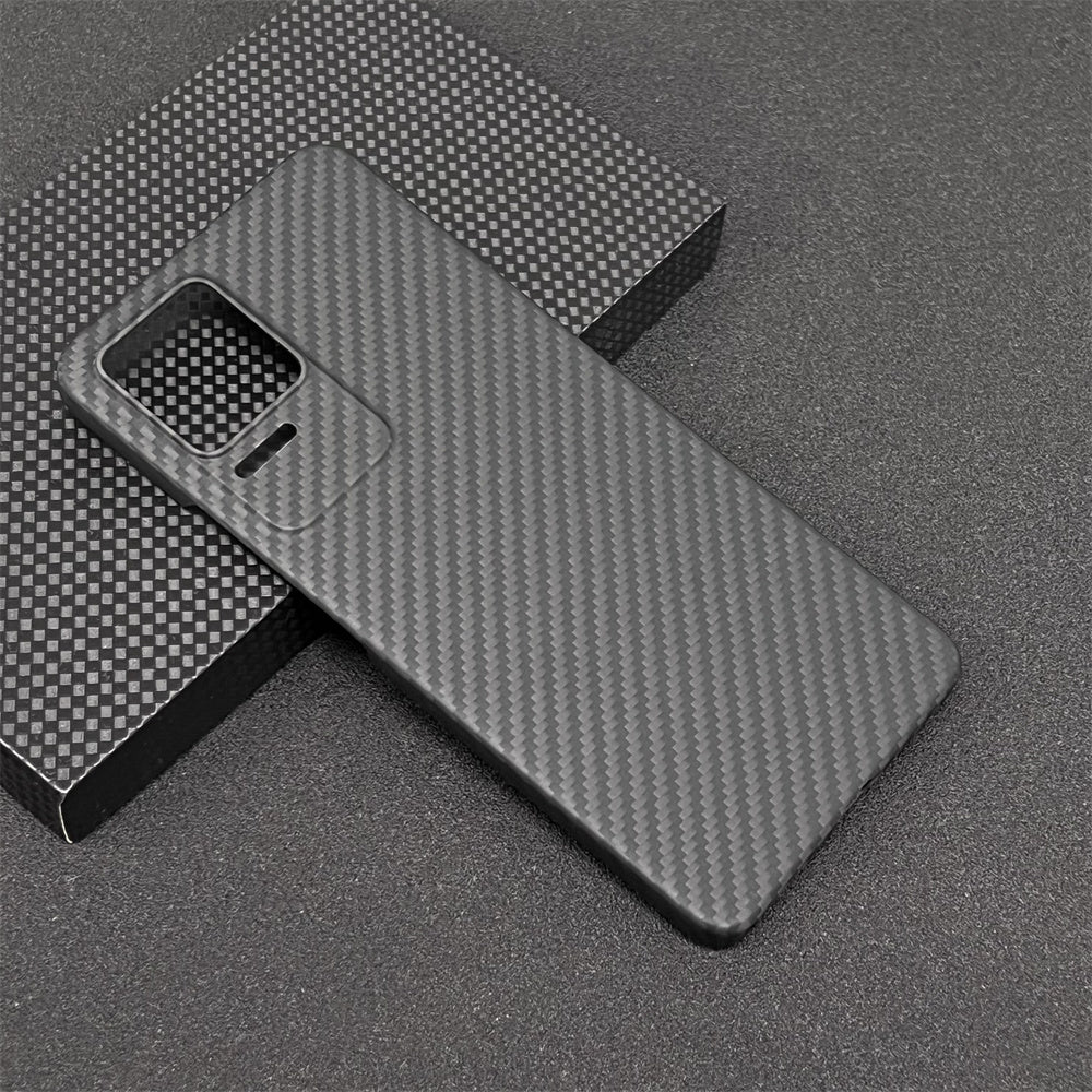 Oatsbasf Luxury Pure Carbon Fiber Case for POCO Smartphones