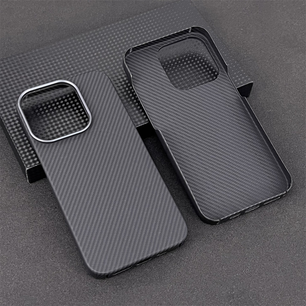 Oatsbasf MagSafe Luxury Pure Carbon Fiber Case for Apple iPhone