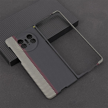 Oatsbasf Luxury Pure Carbon Fiber Case for Huawei Mate X3 / X2 / Xs 2 / Xs