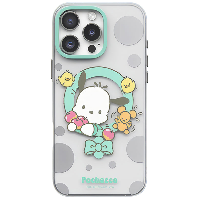 Sanrio Characters Minimalist MagSafe All-inclusive Shockproof IMD Protective Case Cover