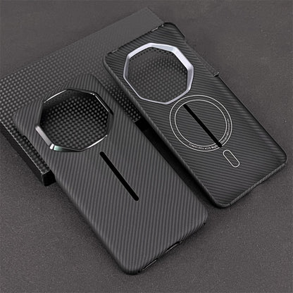 Oatsbasf Luxury Pure Aramid Fiber Case for Huawei Mate 60 RS Ultimate Design