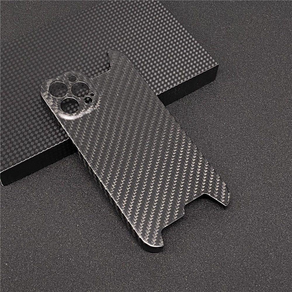 Oatsbasf Luxury Irregular Pure Carbon Fiber Case for Apple iPhone