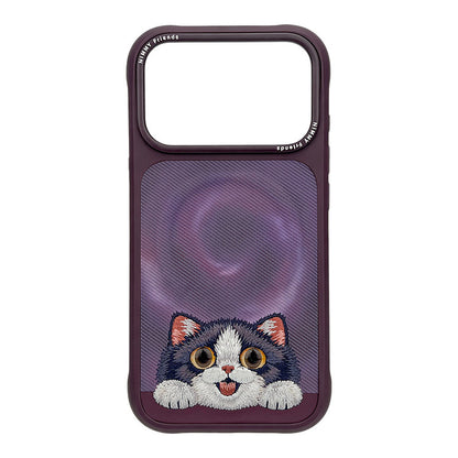 Nimmy Floppy Big Eyes Cute Pets MagSafe Embroidery Case Cover