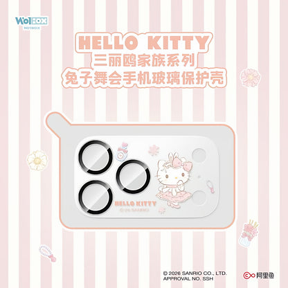 Sanrio Characters Rabbit Ball Tempered Glass All-in-One Rear Camera Lens Protector