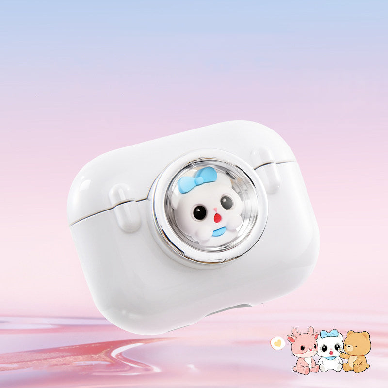 Oatsbasf Space Capsule Cute Pet Magnetic Apple AirPods Pro 3 Charging Case Cover
