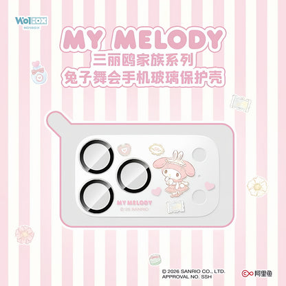 Sanrio Characters Rabbit Ball Tempered Glass All-in-One Rear Camera Lens Protector