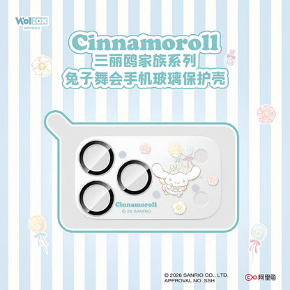 Sanrio Characters Rabbit Ball Tempered Glass All-in-One Rear Camera Lens Protector