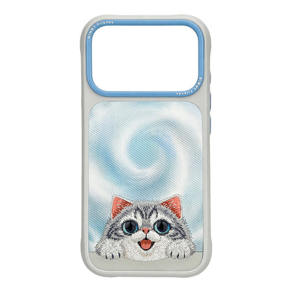 Nimmy Floppy Big Eyes Cute Pets MagSafe Embroidery Case Cover