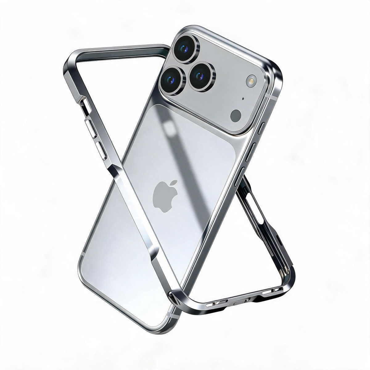 Luphie Incisive Sword Slim Light Aluminum Bumper Metal Shell Case